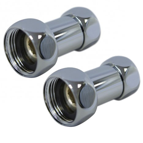 Американка для полотенцесушителя  прям 3/4" x 1/2"  г/г  730SCH0504 купить оптом по выгодной цене в Москве