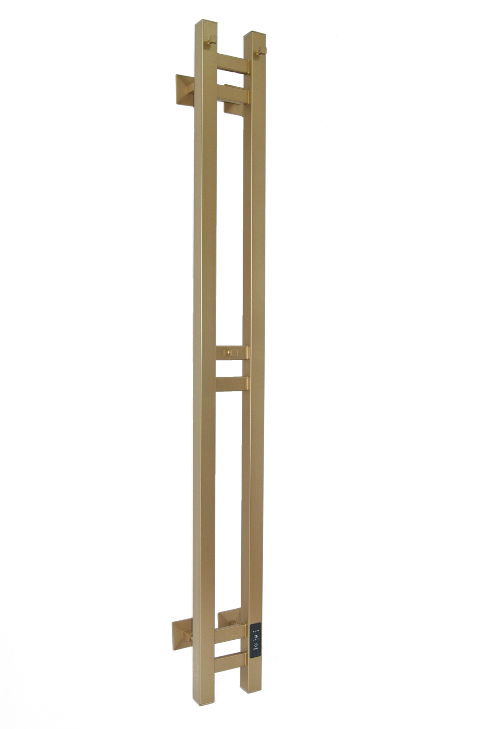 Полотенцесушитель электрический с/т Comfysan Alto-K EC-2 120/10, MAT GOLD RAL правый тэн электрический полотенцесушитель, Comfysan Alto-K EC-2, MAT GOLD, правый ТЭН, 1200×100 мм, сушка полотенец, золотой цвет, стильный дизайн, компактный, удобное подключение.  