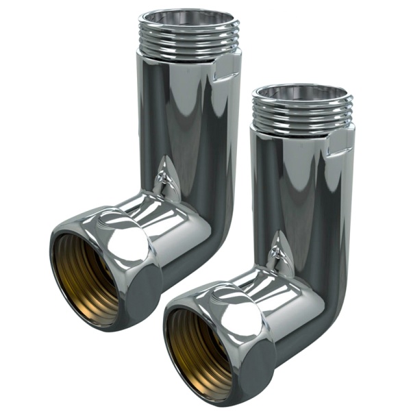 Американка для полотенцесушителя  угл 3/4" x 3/4"  г/ш  741SCH0505 купить оптом по выгодной цене в Москве