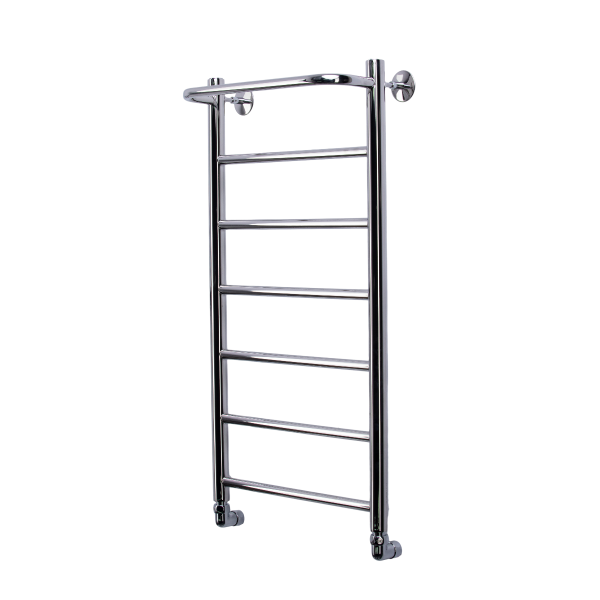 Фото Полотенцесушитель водяной Comfysan Capri W-8 80/40 с полкой, хром