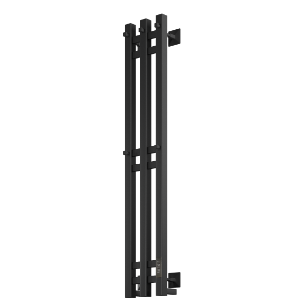 Полотенцесушитель электрический с/т Comfysan Alto-K EC-3 120/15, черный - фото и схемы подключения