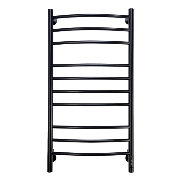 Полотенцесушитель электрический с/т Comfysan Noumi EC-10 100/40, черный - фото и схемы подключения