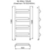 Полотенцесушитель MYFREA My Milan 100/50 (Комплект 761SCH0504)