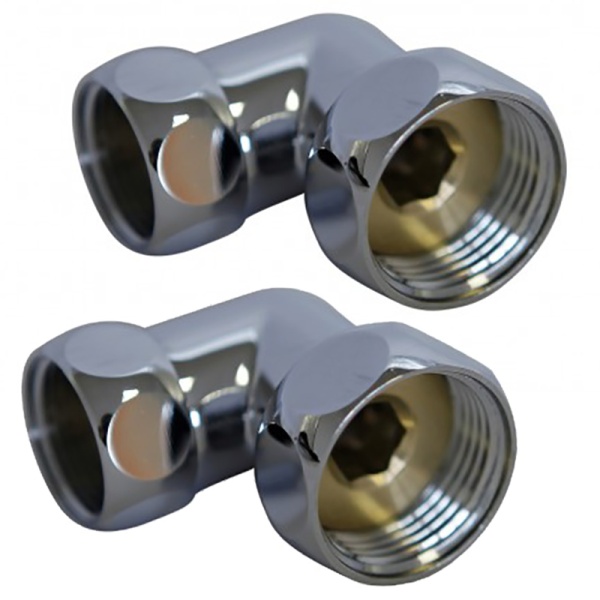 Американка для полотенцесушителя  угл 1" x 3/4"  г/г  740SCH1005 купить оптом по выгодной цене в Москве