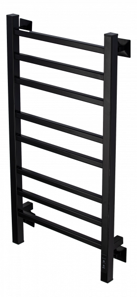 Полотенцесушитель электрический с/т Comfysan Pioli-K EC-8 80/40, черный - фото и схемы подключения