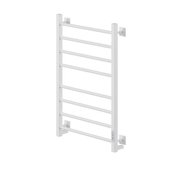 Полотенцесушитель Электрич.кабельный Ника STEP-3 80/40 RAL9016 белый матовый U - фото и схемы подключения