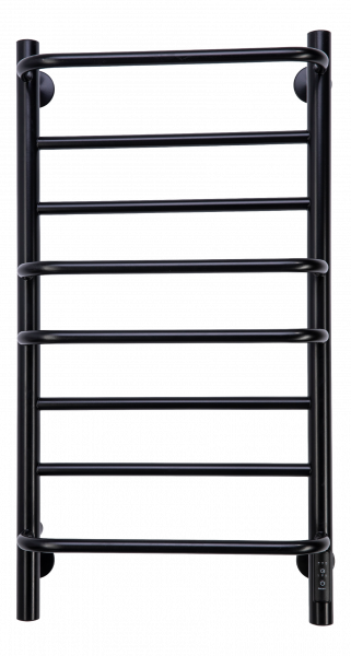 Полотенцесушитель электрический с/т Comfysan Puro EC-8 80/50, черный - фото и схемы подключения
