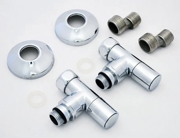 Комплект монтажный для п/с (вентиль колп ZZ4708 3/4"х 1/2" г/ш 2шт,эксц 2шт,отраж 2шт) НЕ ИСПОЛЬЗ. купить оптом по выгодной цене в Москве
