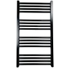 Полотенцесушитель Terma FIONA 900/530 RAL 9005 черный матовый - фото и схемы подключения