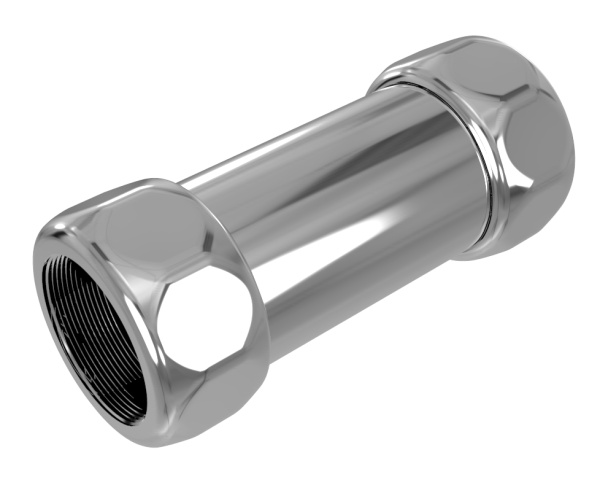 Американка для полотенцесушителя  прям 1" x 1/2"  г/г  730SCH1004 купить оптом по выгодной цене в Москве