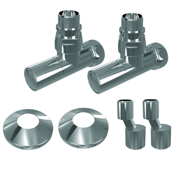 Комплект монтажный для п/с (вентиль колп ZZ4708 3/4"х 1/2" г/ш 2шт,эксц 2шт,отраж 2шт) НЕ ИСПОЛЬЗ. купить оптом по выгодной цене в Москве