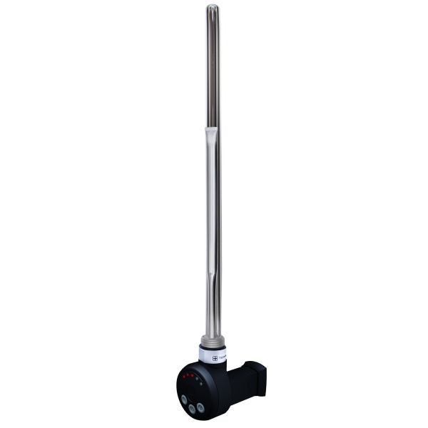 Электрический ТЭН Мег 1.0 300W RAL 9005 черный, маскирующий элемент купить оптом по выгодной цене в Москве