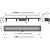 Трап водоотводящий AlcaPlast APZ10-950 (с решеткой)