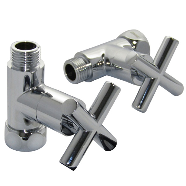 ВЕНТИЛЬ ЗАПОРНЫЙ ПРЯМОЙ КРЕСТ  1" x 1/2"  г/ш  SMT8731SCH0410/2 купить оптом по выгодной цене в Москве