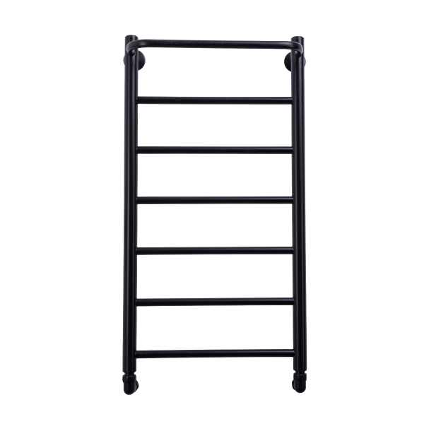 Фото Полотенцесушитель водяной Comfysan Capri W-8 80/40 с полкой, черный
