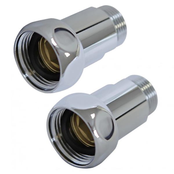 Американка для полотенцесушителя  прям 3/4" x 1/2"  г/ш  731SCH0504 купить оптом по выгодной цене в Москве
